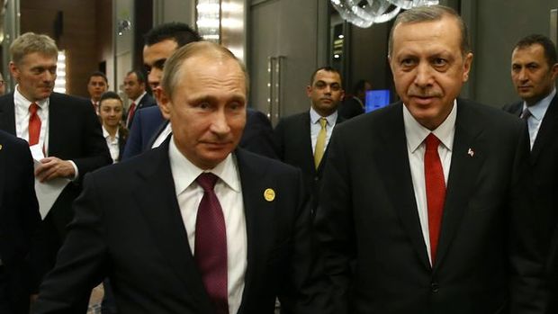 Erdoğan ve Putin uçak krizinin ardından ilk kez yüz yüze