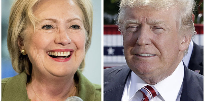 Clinton ve Trump