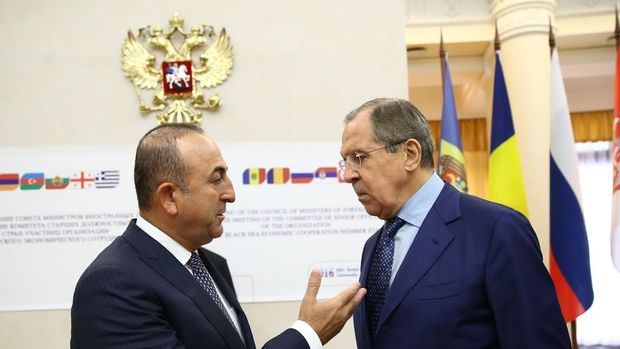 Dışişleri Bakanı Çavuşoğlu, Rus mevkidaşıyla görüştü