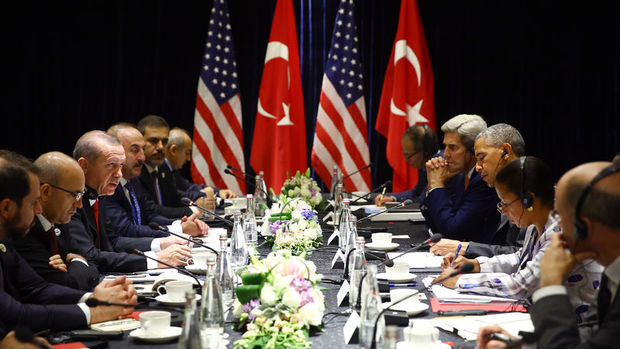 Cumhurbaşkanı Erdoğan Çin'de yapılan G20 zirvesinde ABD Başkanı Obama ile görüştü