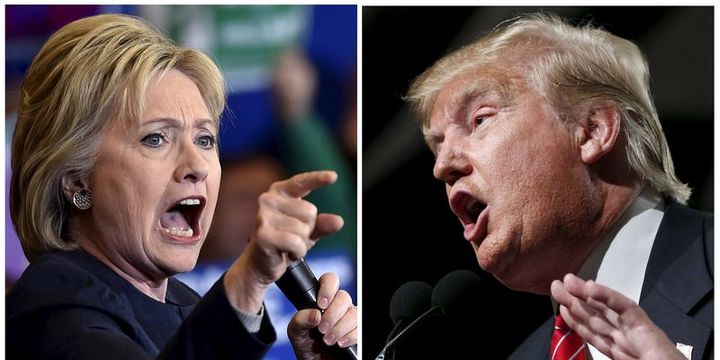 Clinton Trump
