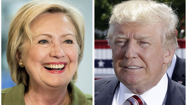 Trump ABC/Washington Post anketine göre Clinton'un 1 puan önünde