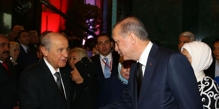 Cumhurbaşkanı Erdoğan Bahçeli