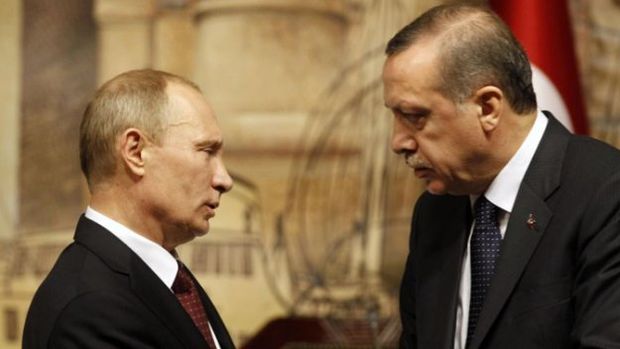 Cumhurbaşkanı Erdoğan, Vladimir Putin ile görüştü