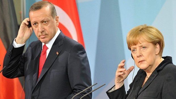 Cumhurbaşkanı Erdoğan ve Angela Merkel görüştü
