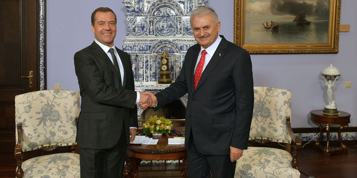 Yıldırım: Rusya ile ilişkileri Kasım 2015