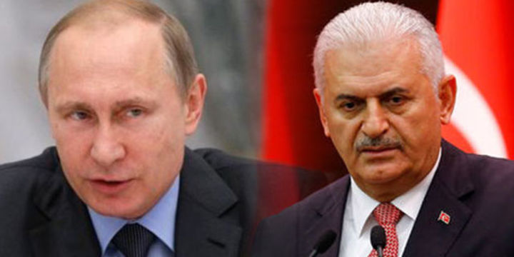 Başbakan Yıldırım Rusya Devlet Başkanı Putin ile görüştü