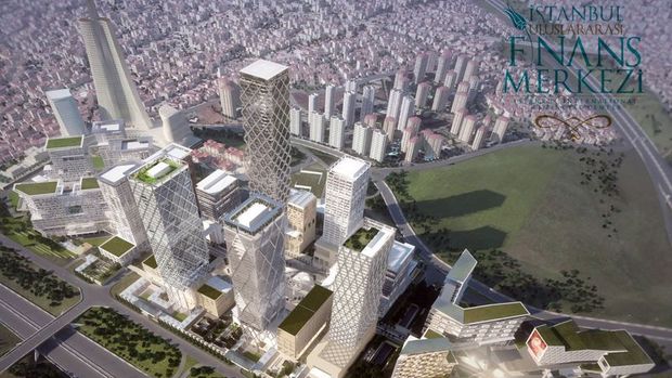 Halk GYO İstanbul Finans Merkezi için YDA inşaat ile 751 milyon TL'ye anlaştı