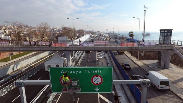 Avrasya Tüneli bugün hizmete açılıyor