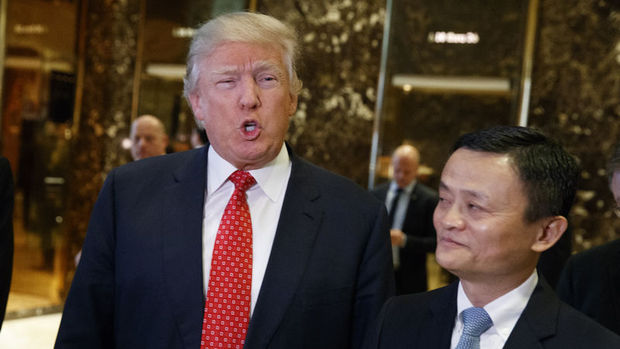 Trump Çinli e-ticaret devi Alibaba'nın sahibiyle buluştu