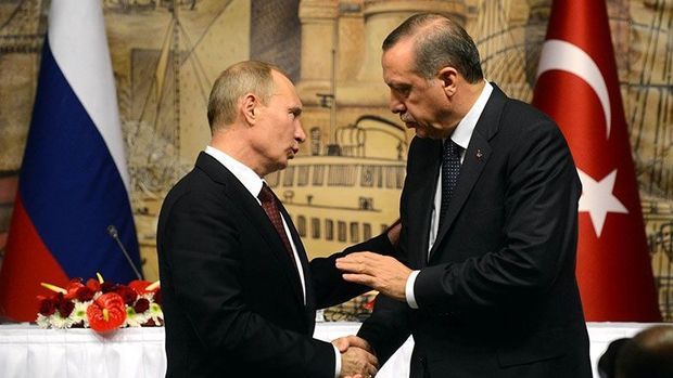 Erdoğan'la Putin görüştü