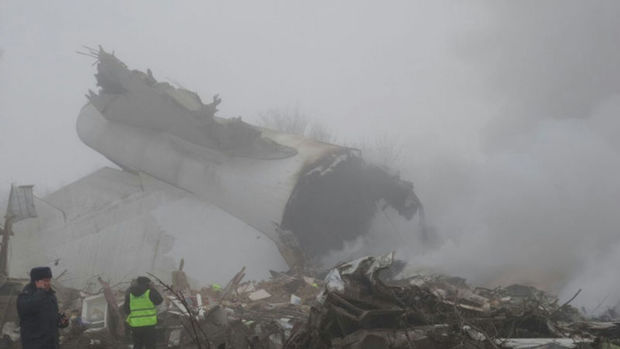 Türk kargo uçağı Kazakistan'da düştü: 37 ölü