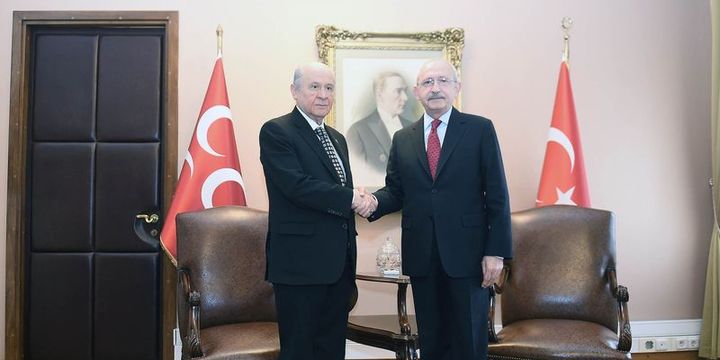 Kılıçdaroğlu-Bahçeli görüştü