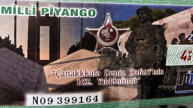 Milli Piyango biletlerine Çanakkale 3 
