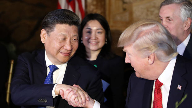 Trump ve Çin Devlet Başkanı Xi bir araya geldi
