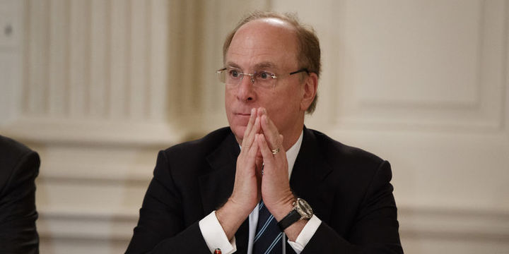 BlackRock/Fink: Hisse senetlerinde yüzde 5 veya 10 düzeltme görülebilir