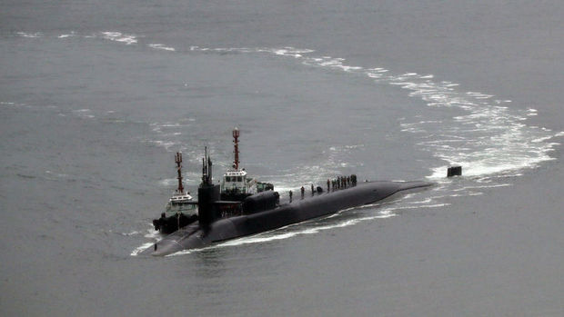 ABD, G. Kore'ye dünyanın en büyük denizaltılarından birini gönderdi