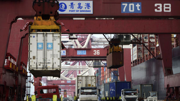 Çin'de ihracat Mayıs'ta hızlandı
