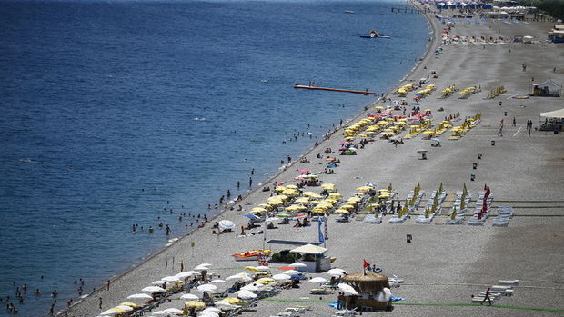 Türkiye'ye gelen yabancı turist sayısı % 5.5 arttı