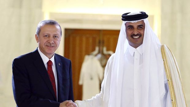 Erdoğan Katar Emiri Al Sani'yle görüştü