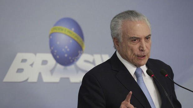 Brezilya Devlet Başkanı Temer’e dava açılmayacak