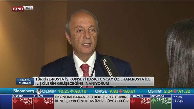 DEİK/Özilhan: Rus yatırımcıların Türkiye'ye ilgisi artıyor 