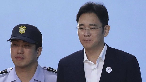 Samsung'un veliahtı hapis cezası için temyize başvurdu