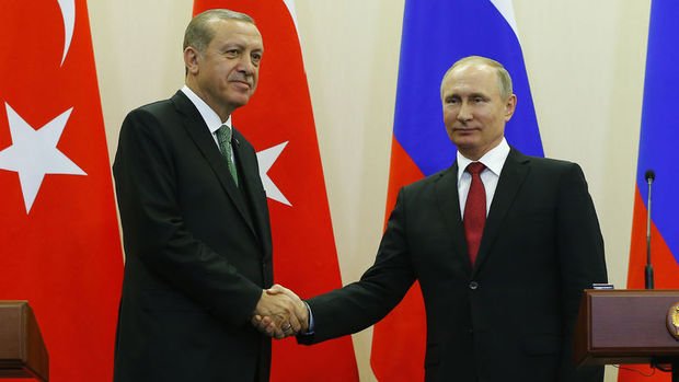 Erdoğan Putin ile Irak ve Suriye'yi görüştü