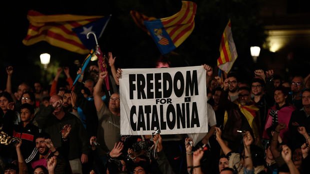 Katalonya'daki referandum sona erdi