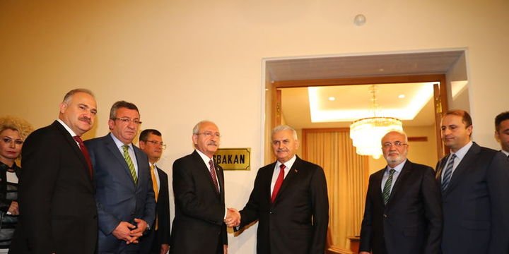 Yıldırım-Kılıçdaroğlu görüşmesi sona erdi