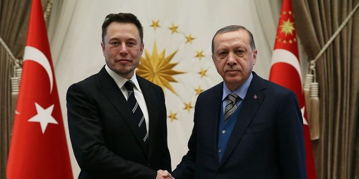 Cumhurbaşkanı Erdoğan Elon Musk