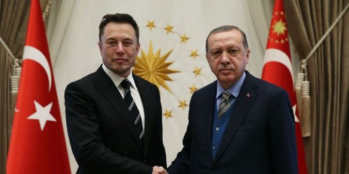 Erdoğan Musk ile teknolojide ortak çalışmaları görüştü