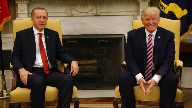 Trump ile Erdoğan görüştü