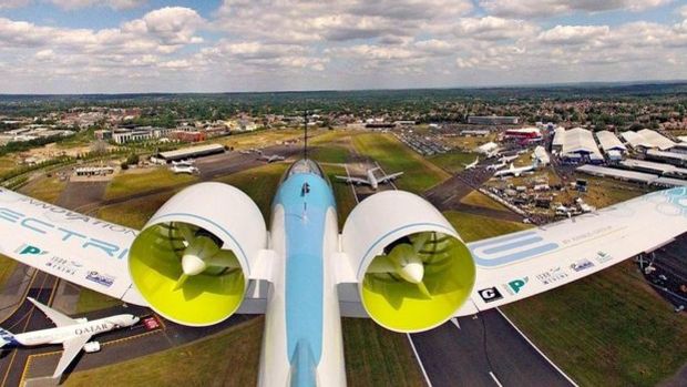 Airbus, Rolls-Royce ve Siemens birlikte hibrit uçak üretecek