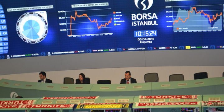 Borsa günün ilk yarısında geriledi
