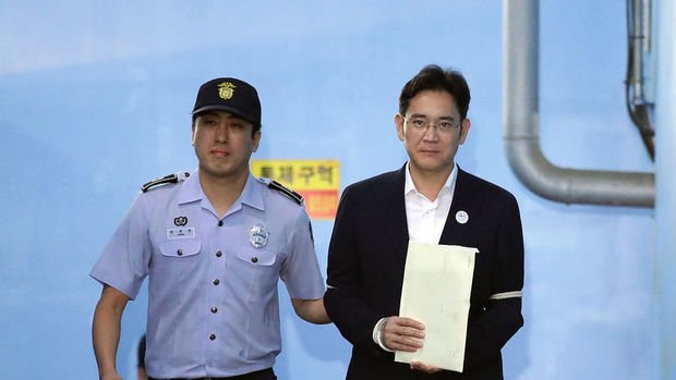 Samsung'un varisi Lee serbest kaldı