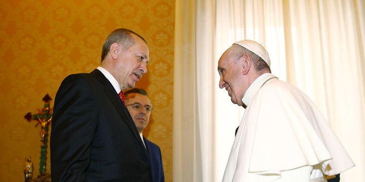 Cumhurbaşkanı Erdoğan Vatikan