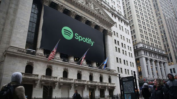 Spotify halka arz edildi