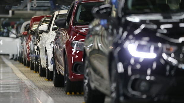 Türkiye'de motorlu araç üretimi Mart'ta yıllık % 1 arttı