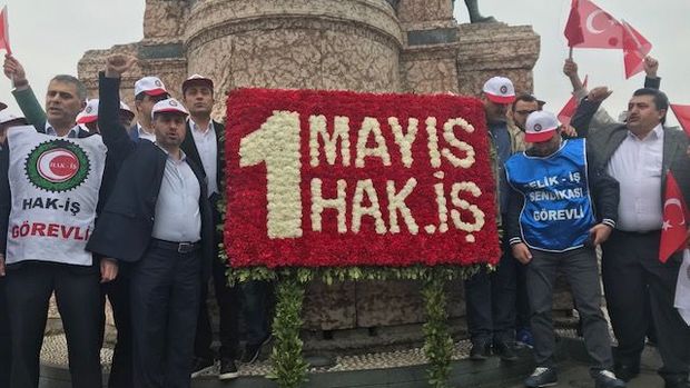 1 Mayıs Emek ve Dayanışma Günü nedeniyle Taksim'de güvenlik önlemleri