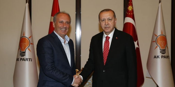 Cumhurbaşkanı Erdoğan-İnce görüşmesi sona erdi