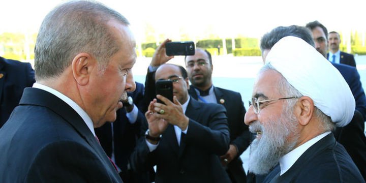 Erdoğan, Ruhani ile görüştü