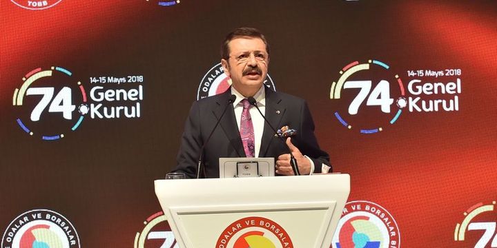 Hisarcıklıoğlu yeniden TOBB Başkanı