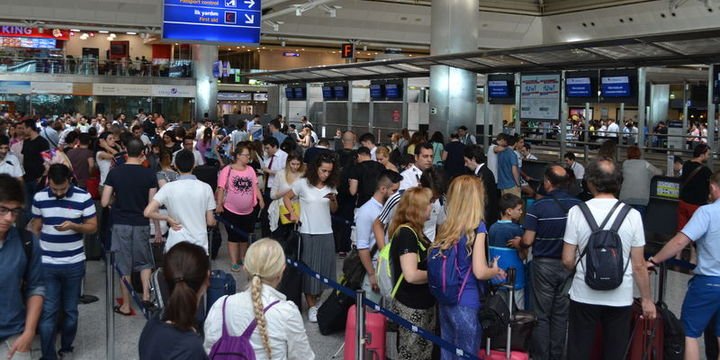 Havayolu yolcu sayısı 5 ayda 78,1 milyonu aştı