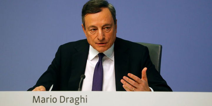 AMB/Draghi: Enflasyonda net olarak yukarı yönlü eğilim görüyoruz