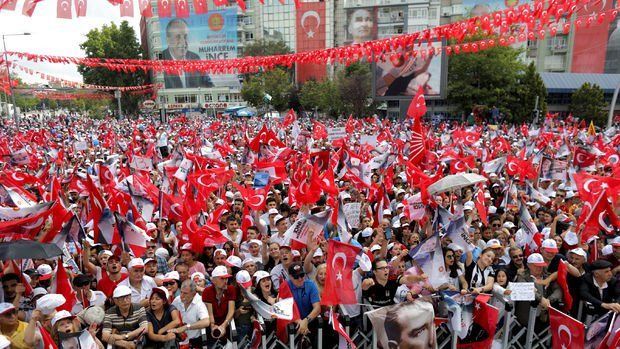 İnce Ankara'da: Bu gördüğüm en sıkışık miting 