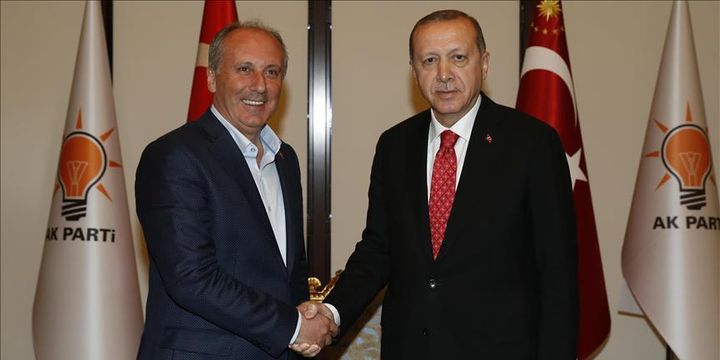 İnce Cumhurbaşkanı Erdoğan