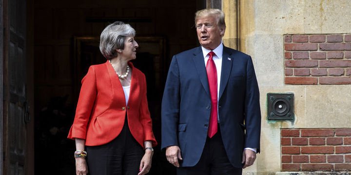 Trump - May: Brexit sonrası bir ticaret anlaşmamız olabilir
