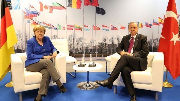  Erdoğan ve Merkel bir araya geliyor