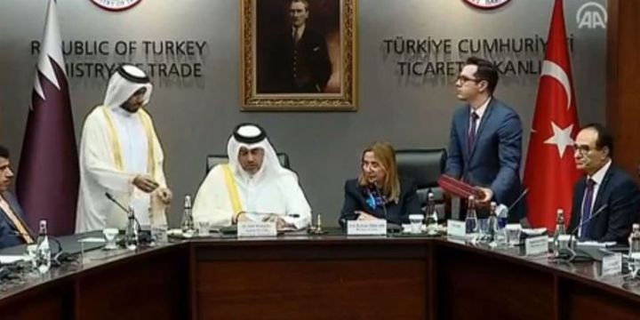 Türkiye-Katar Ticaret ve Ekonomik Ortaklık Anlaşması paraflandı